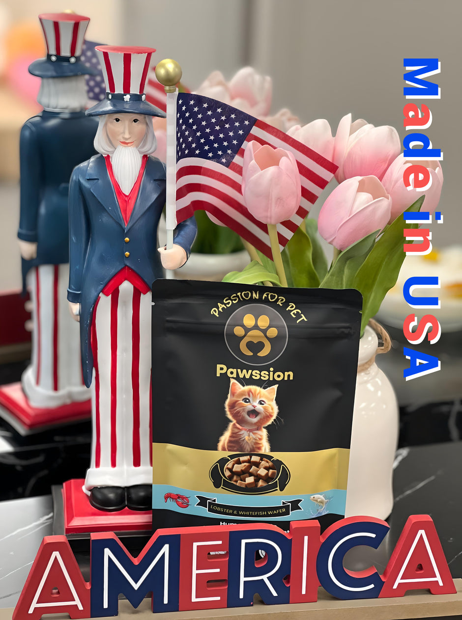 made in USA cat treat