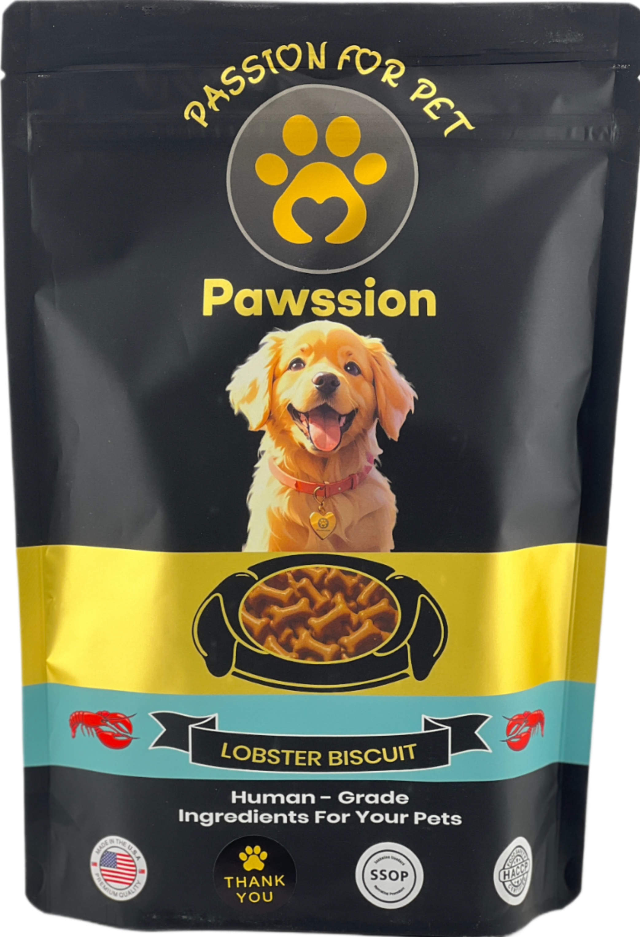 Pawssion lobster dog treat